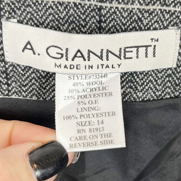 Vintage Women’s Skirt A Line Wool Blend Winter Plaid Maxi‎ Dark Academia - Picture 7 of 9